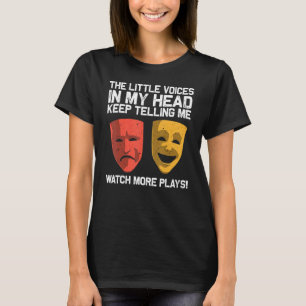 T-shirt Théâtre cool Pour Hommes Femmes Broadway Théâtre M