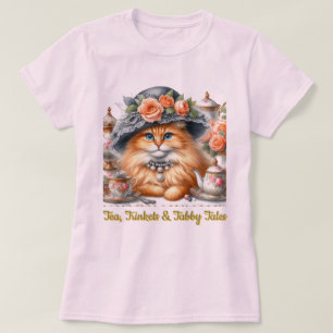 T-shirt Théâtre de chat élégant pour amateurs de chats