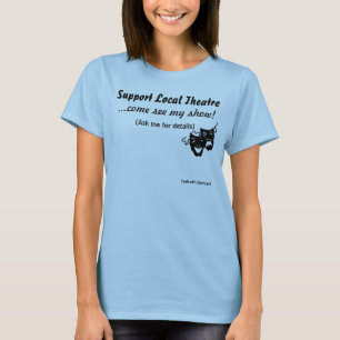 T-shirt Théâtre de gens du pays de soutien