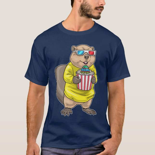 T-shirt Théâtre de Pâques castor (Devant)