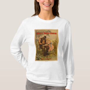T-shirt Théâtre d'homme de couleur et de fille de cabine