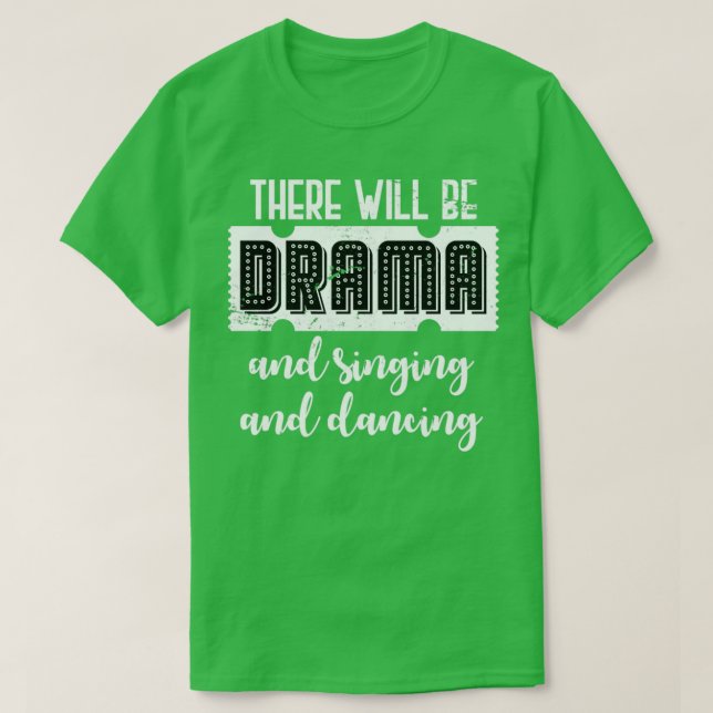T-shirt Théâtre dramatique (Design devant)