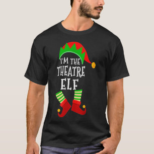 T-shirt Théâtre Elf Matching Famille Groupe Noël