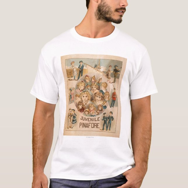 T-shirt Théâtre juvénile 2 de chasuble de New York de (Devant)