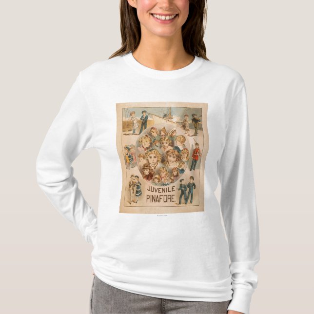 T-shirt Théâtre juvénile 2 de chasuble de New York de (Devant)