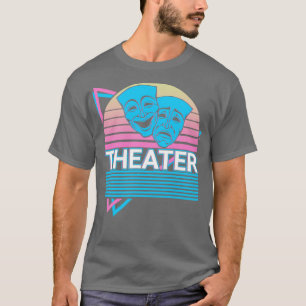 T-shirt Théâtre Masque Drame Comédie Tragédie Théâtre Masq