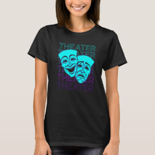 T-shirt Théâtre Masques Retro