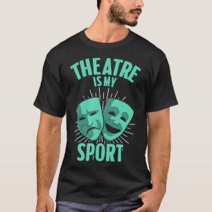 T-shirt Théâtre Mignon Art Pour Hommes Femmes Enfants Broa