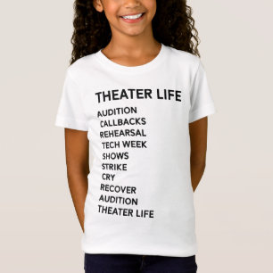T-Shirt Théâtre musical de Broadway de drame drôle de l