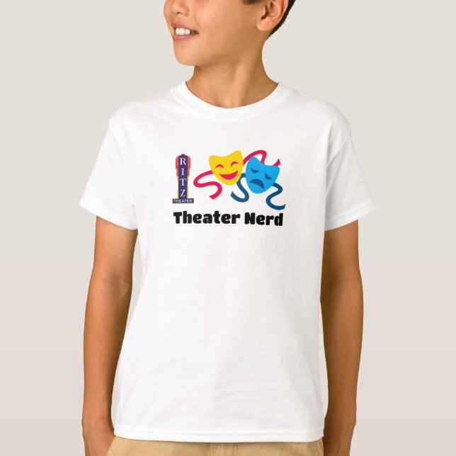T-shirt Théâtre pour enfants Tee Nerd (Devant)