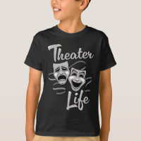 Théâtre Vie Comédie et masques de tragédie