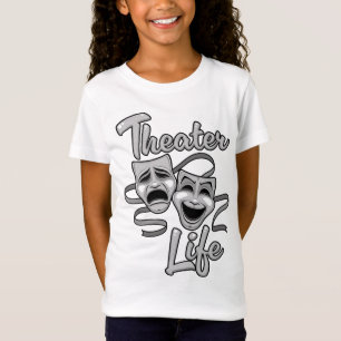T-Shirt Théâtre Vie Comédie et masques de tragédie
