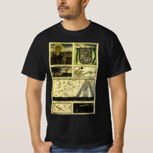 T-shirt Theatrum Cometicum Comètes par Stanislaw Lubieniec