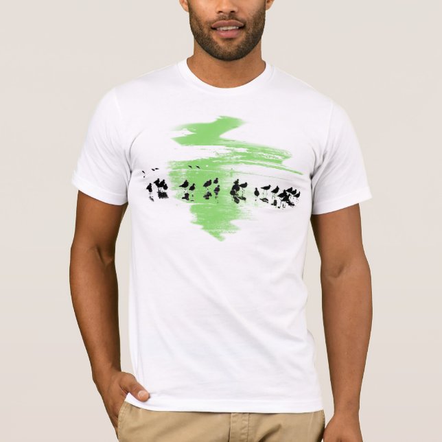 T-shirt Thebirds la chemise (Devant)