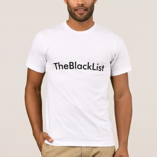T-shirt TheBlackList (Devant)