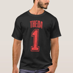 T-shirt Theda Supporter Numéro 1 plus grand ventilateur
