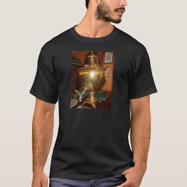 T-shirt Théière dorée (Devant)