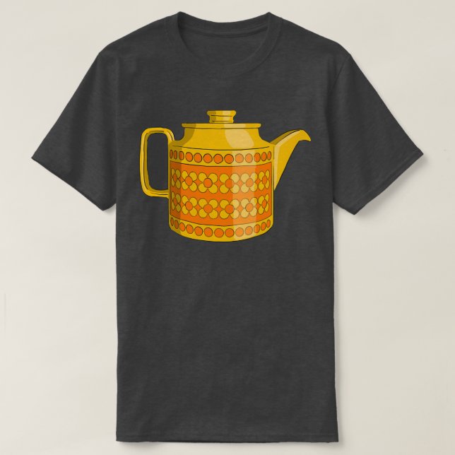 T-shirt Théière Hornsea Saffron (Design devant)