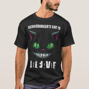 T-shirt Théière Physique Quantique Chat de Schrödinger Mor