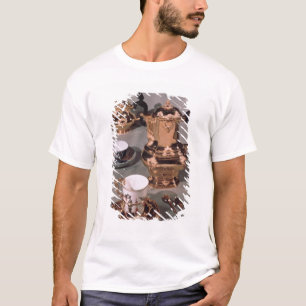T-shirt Théière, sucrier, pot de chocolat et tasse