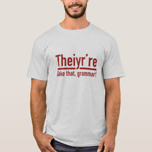 T-shirt Theiyr're