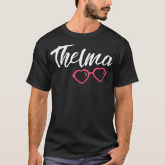 T-shirt Thelma Pink Glasses Cute Matching Best Friends