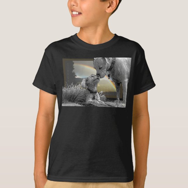 T-Shirt Thème Amour de Chien -  HAMbWG (Devant)