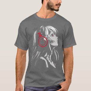 T-shirt Thème Anime Manga Casque Artwork Anime vintage