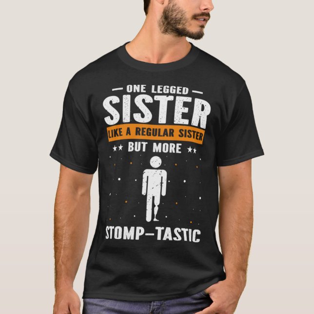 T-shirt Thème Bionique Jambe et Amputation Survivant Thème (Devant)