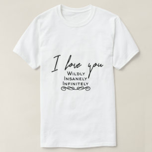 T-shirt Thème blanc idée de cadeau noir