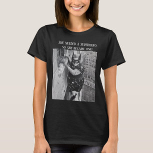 T-shirt Thème de bande dessinée drôle de Batwoman générée