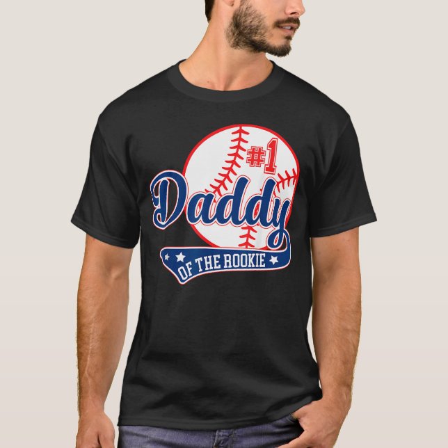 T-shirt Thème de baseball pour le premier anniversaire de  (Devant)