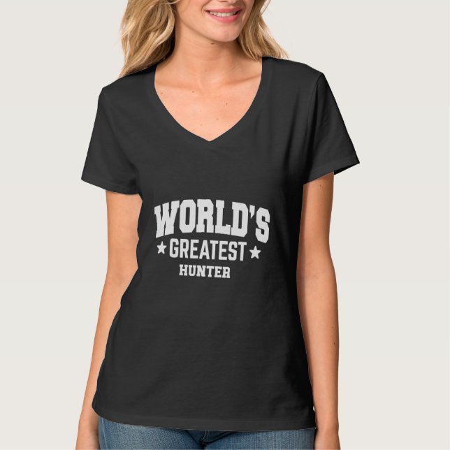 T-shirt Thème de décoration Hunter World's Greatest 2 (Devant)
