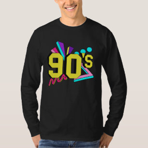 T-shirt Thème de fête déguisée 90 Tenue 90 Thème rétro