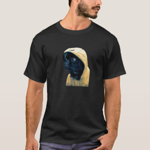 T-shirt Thème de maman Pug pour Pug pour les jours de plui