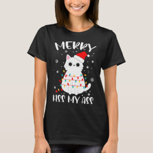 T-shirt Thème de Noël Joyeux Baiser Mon Cadeaux pour les A