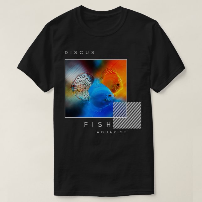 T-shirt Thème Discus Fish (Design devant)