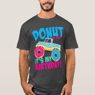 T-shirt Thème Donut Anniversaire fête Itx27s Mon Anniversa