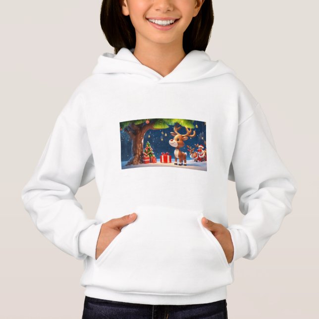t-shirt thème enfant Noël (Devant)