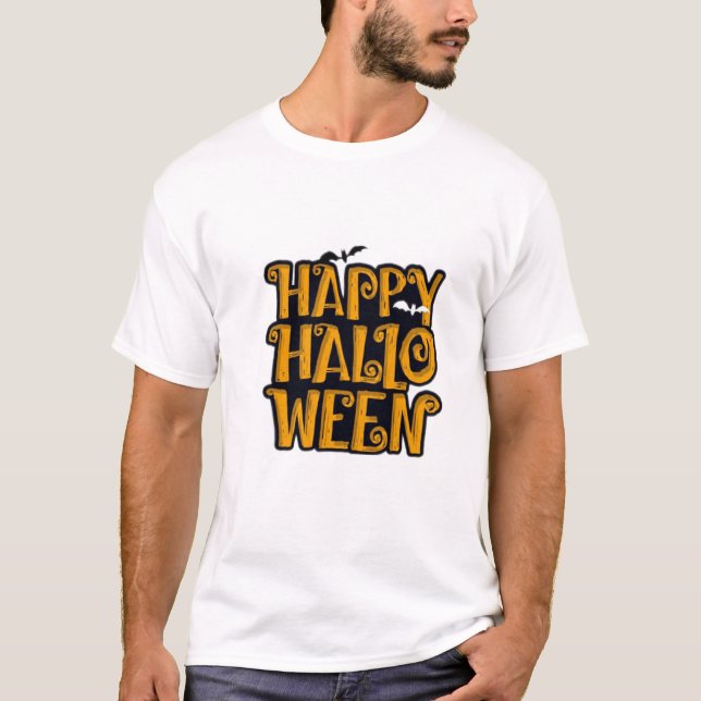 T-shirt thème Halloween (Devant)
