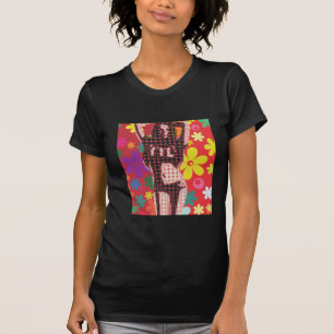T-shirt Thème Hippy Flower 60s