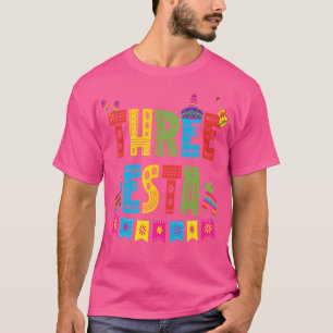 T-shirt Thème Mexicain 3E Anniversaire 3 Ans Trois Esta B