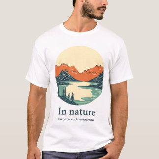 T-shirt thème nature