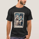 T-shirt Thème Tarot personnalisé Mariage Nouveaux mariés N<br><div class="desc">Tee-shirt personnalisé sur le thème du squelette de mariée et de mariée,  personnalisé avec vos noms. Apporte l'humour à l'expression "jusqu'à ce que la mort nous sépare".</div>