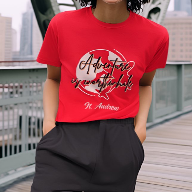 T-shirt Thème Tee personnalisée tendance aventure (Créateur téléchargé)
