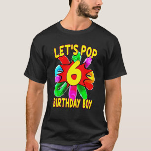T-shirt Thème Tube Kid Pop 6 ans Anniversaire