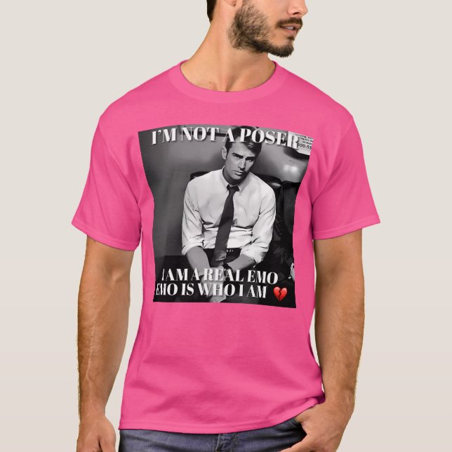 T-shirt Theo James Emo (Devant)