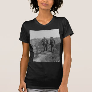 T-shirt Theodore Roosevelt et John Muir sur le point de