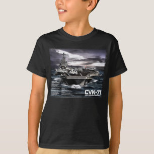 T-shirt Theodore Roosevelt, porte-avions