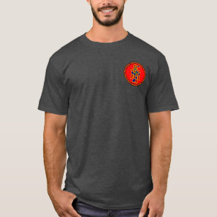 T-shirt Theodoric la grande chemise de joint de rouge et